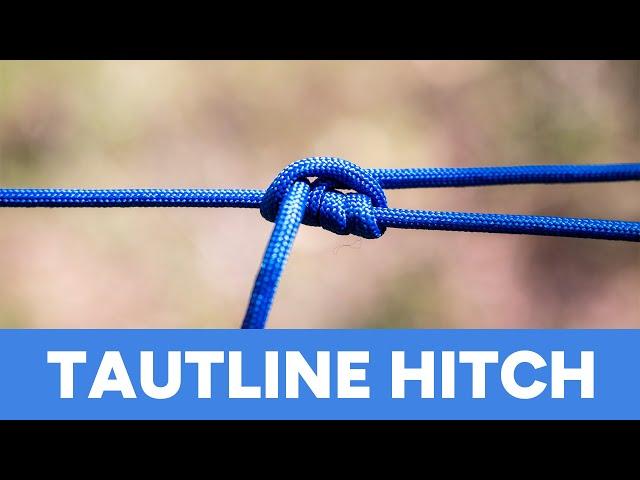 How to tie a Tautline Hitch