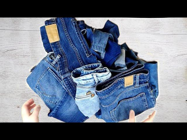 3 SUPER JEANS RECYCLING IDEAS!