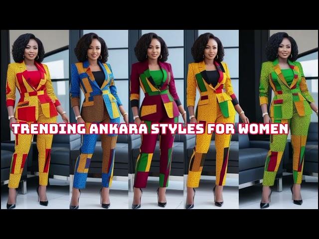 TRENDING ANKARA STYLES FOR WOMEN #fashion #trending