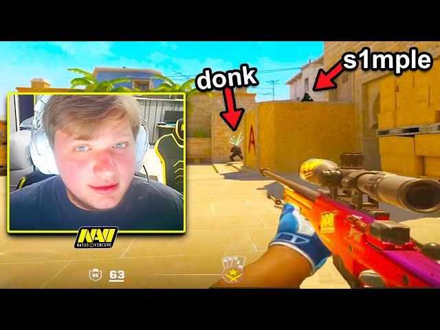 S1MPLE PLAYS FPL WITH DONK! CS2 Twitch Clips