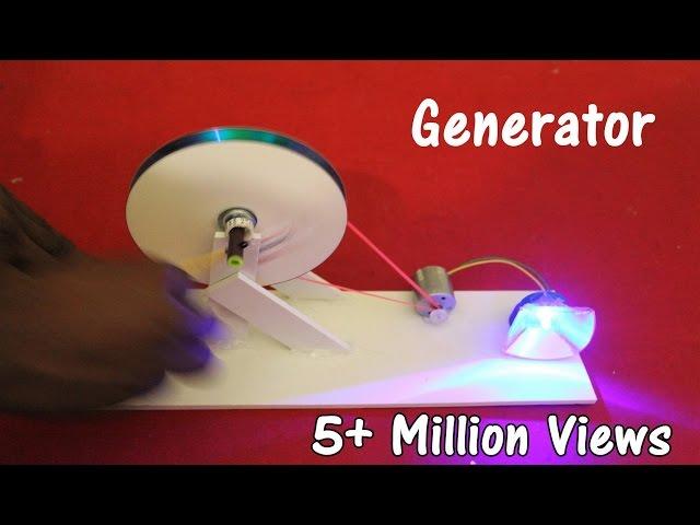 How to make a Generator at home - Easy