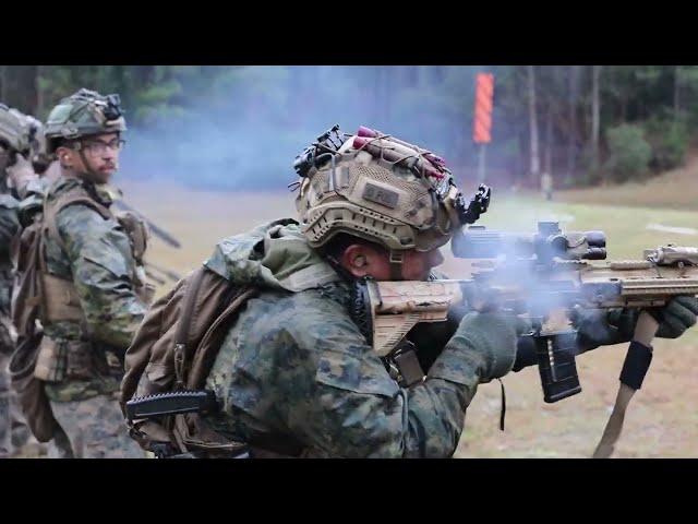 RANGE DAY with U.S. Marines at Camp Lejeune (FULL AUTO)