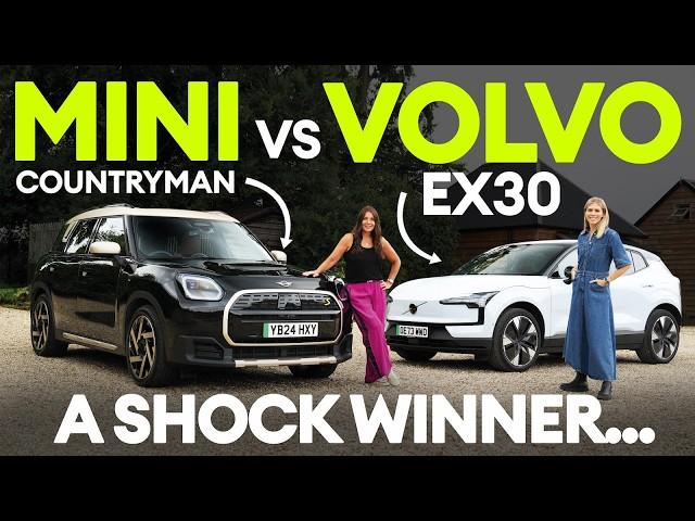 The best electric MINI yet? New MINI Countryman vs Volvo EX30 | Electrifying