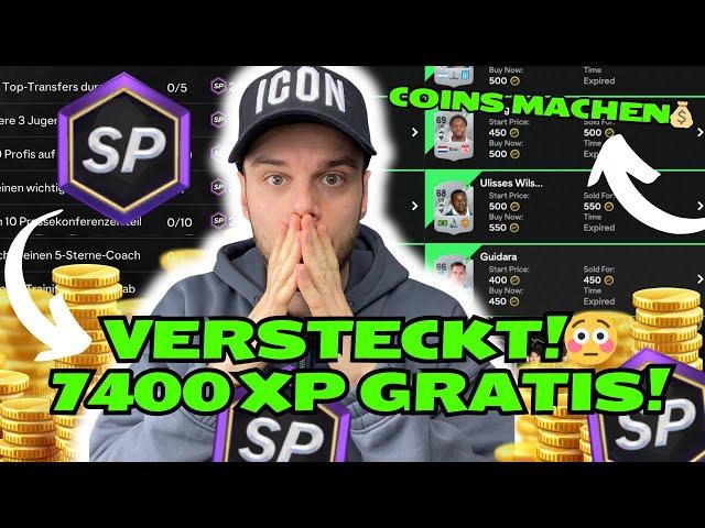 EASY COINS MACHEN! 7400 VERSTECKTE XP BEKOMMEN! EVOLUTION GEHEIMTIPP FC 25 TRADING TIPPS