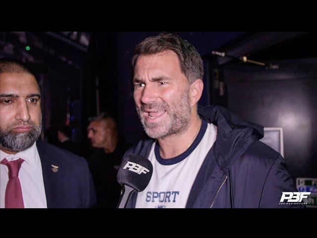 "MISERABLE, OFFENSIVE, CLOWN"- EDDIE HEARN GOES BALLISTIC AT SIMON JORDAN, DE LA HOYA WITH IZZY ASIF