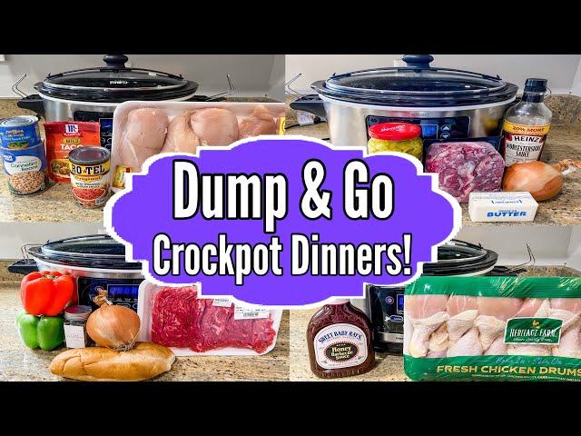 6 Cheap & Fancy Crockpot Dinners | The EASIEST Dump N' Go Tasty Slow Cooker Recipes | Julia Pacheco