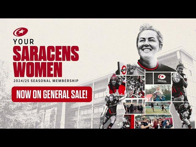 Saracens Women's Seasonal Memberships 24/25