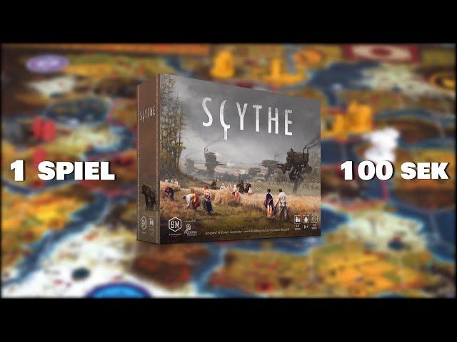 SCYTHE | 1 Spiel in 100sek | Meeple King