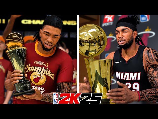 NBA 2K25 MyCAREER - ELI HARRIS 102 POINTS IN NBA FINALS THEN RETIRES!!