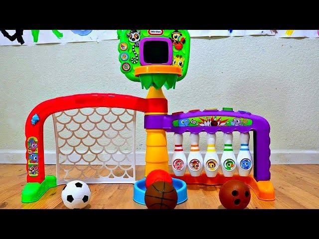 Counting with Learn and Play Sports Zone