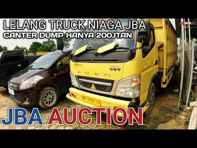 LELANG TRUCK JBA. CANTER DUMP HARGA 200JTAN EURO4