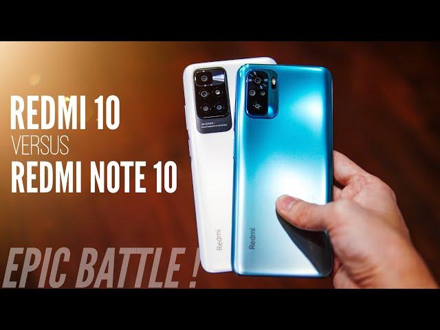 Redmi 10 vs Redmi Note 10: BIG FIGHT! Which Is The Better Buy?