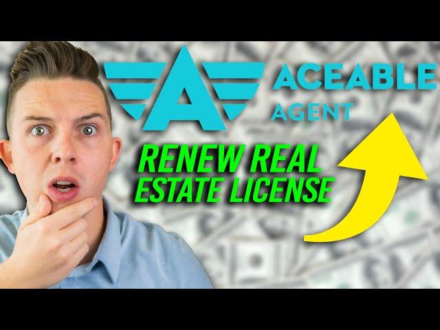 How to Renew Your Texas Real Estate License [Aceable Agent CE]