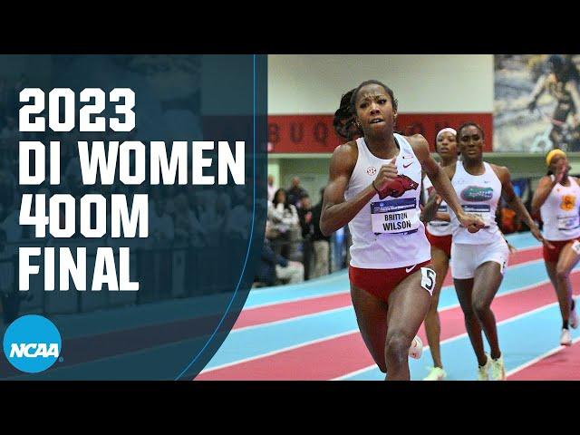 Women's 400m - 2023 NCAA indoor track and field championships