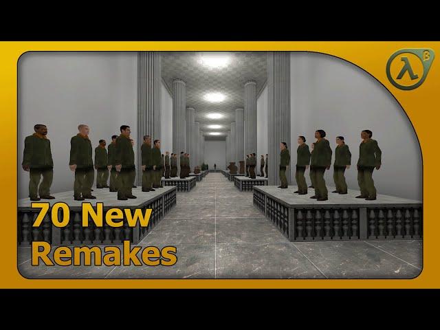 [Half Life 2 Beta] 70 New Model Remakes!