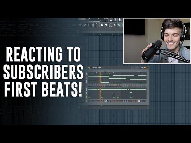 REACTING TO YOUR FIRST BEATS