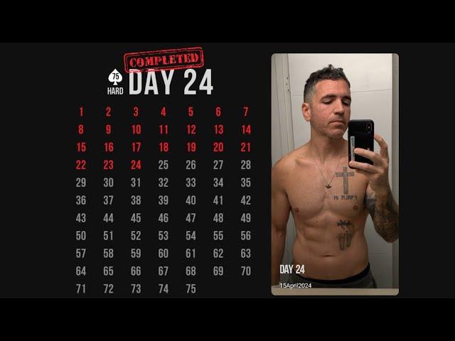 Day 24 | 75 Hard @1stphorm