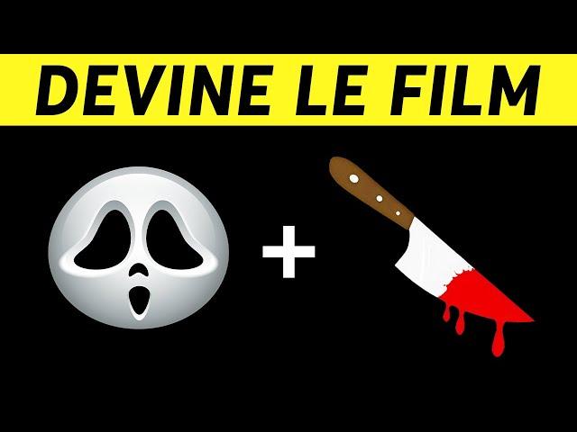 DEVINE 40 FILMS EN ÉMOJIS  | QUIZ ÉMOJI FILMS