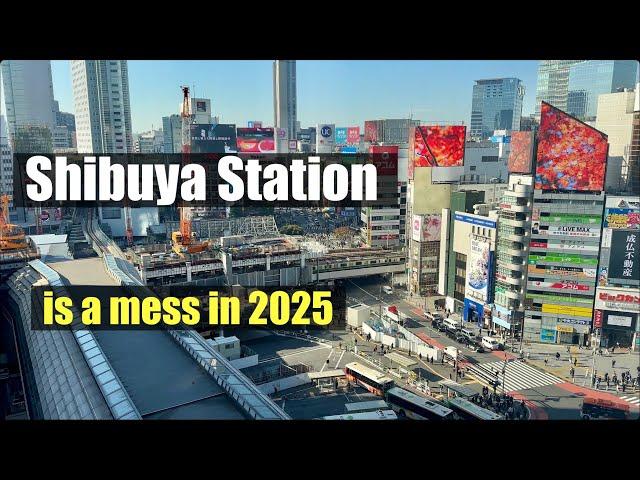 Tokyo’s SHIBUYA Station is a mess until … 2027?