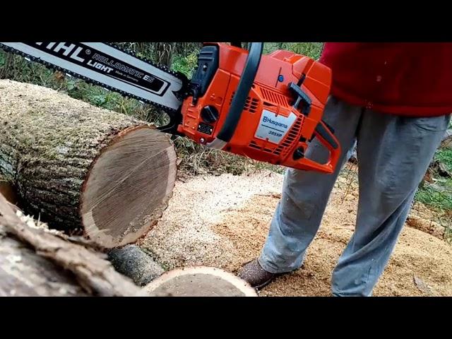 Husqvarna 395XP vs.  Stihl MS661C (same bar/same chain)