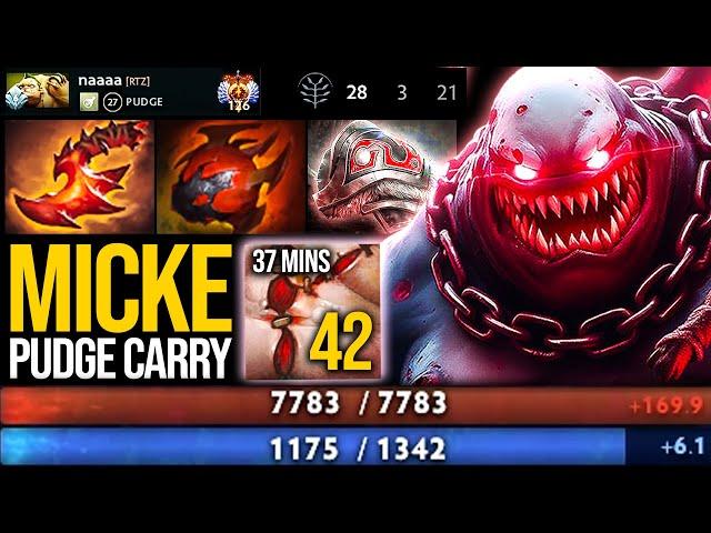  miCKe's Pudge Carry: 7700HP BEAST! | Pudge Official