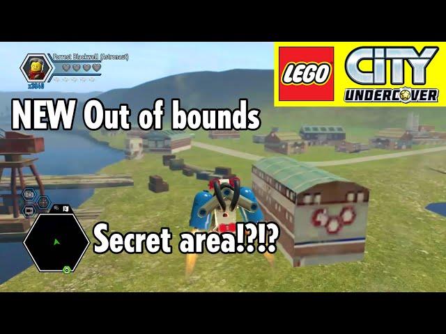 LEGO City Undercover - NEW Helicopter Out Of Bounds Glitch On Remastered (Exploring a Secret City)