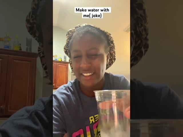 How to make water(bored) #loveyourself@zaharar