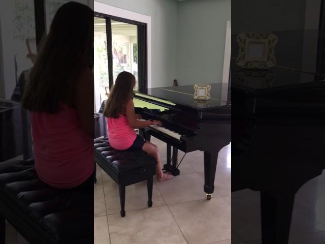 Triniti Helms Playing Piano in Caymans - Part 2