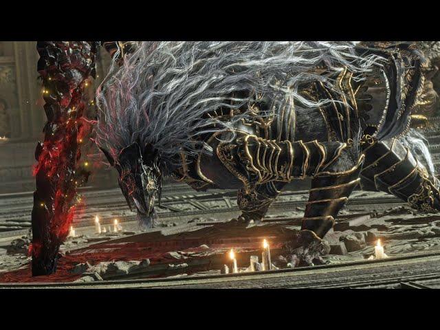 Elden Ring - Maliketh the Black Blade / Beast Clergyman Boss Fight