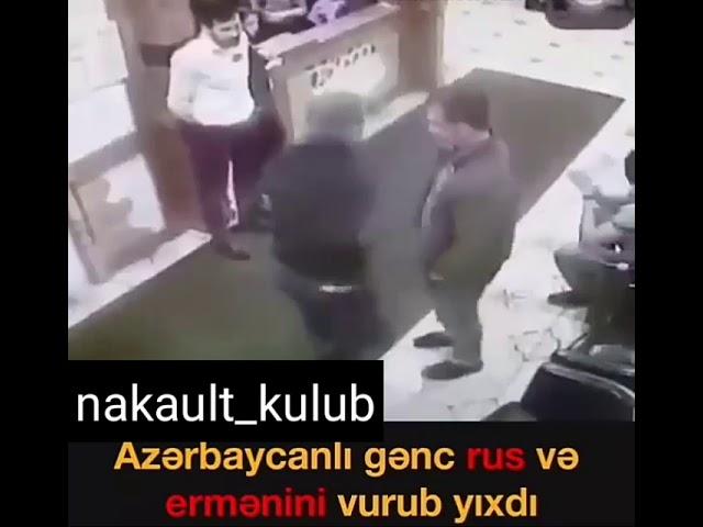 Azərbaycanın Əsil İgid oğlu Rusiyada Görün Neylədi?(Söhpət Videoya Baxanda Biləcəksiz)