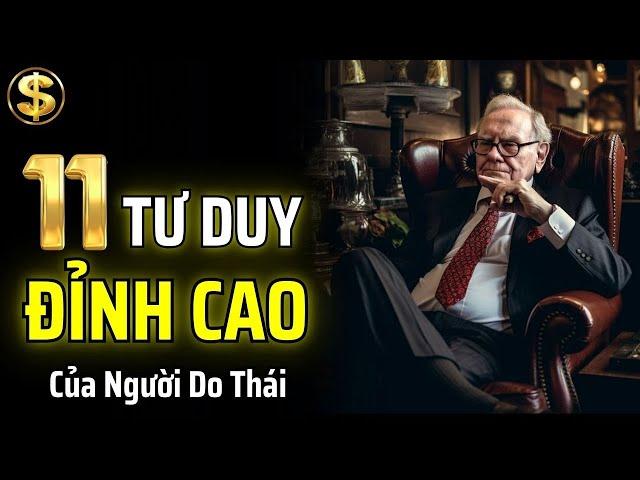 11 TƯ DUY ĐỈNH CAO CỦA NGƯỜI DO THÁI GIÚP GIÀU CÓ NHANH CHÓNG | THUẬT TÀI VẬN