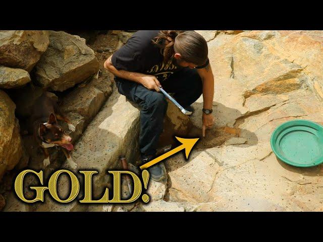 Crevices and Dry Creek Bed - Gold Prospecting in Colorado