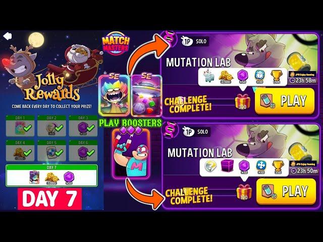 DAY 7 Gift/ 2 Solo/ Mutation Lab+Square Matches 300 DNA  And Mutation Lab100 DNA  Match Masters