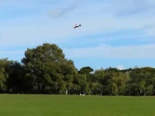 Landing an RC plane