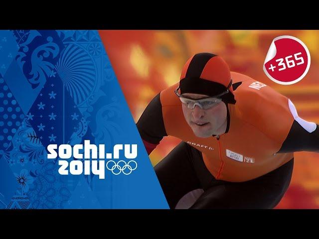 Men's Speed Skating 5000m Full Event - Kramer Sets Olympic Record | #Sochi365