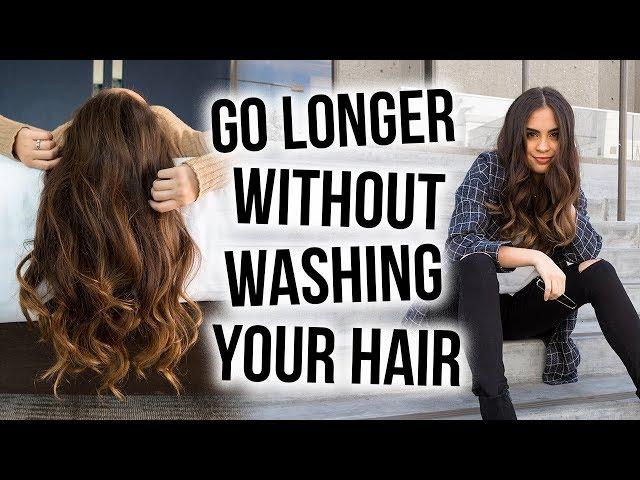 HOW TO GO LONGER WITHOUT WASHING YOUR HAIR + MAKE YOUR HAIRSTYLE LAST THROUGH THE WEEK 