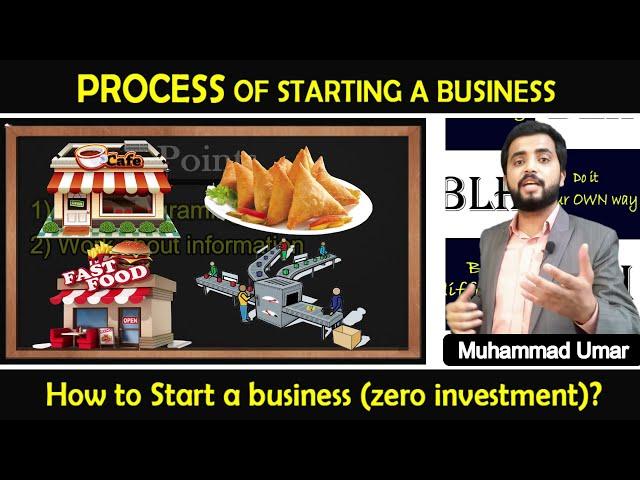 Process of Starting a Business (zero investment) | Business Learning Hub