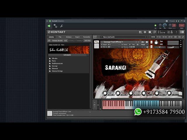 Sarangi Kontakt Library - Indian KontaktLib | Indian Sarangi Kontakt | Bowed Kontakt