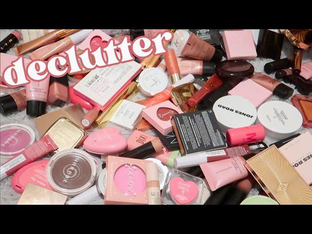 *decluttering* my makeup collection blush & bronzer! 2024