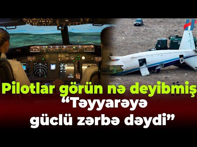 Azal-ın vurulan təyyarəsinin pilotlarının səs yazısı yayıldı