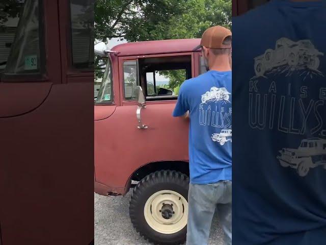 Changing the thermostat in a Cab Over Jeep Truck