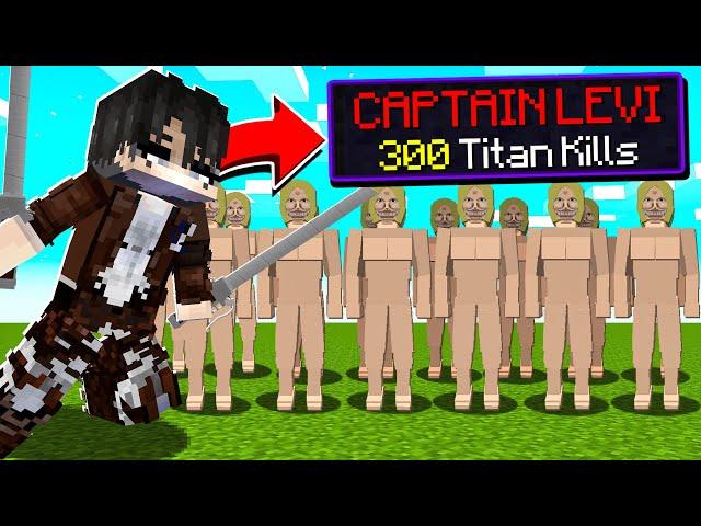 Minecraft, But I Made it ATTACK ON TITAN...