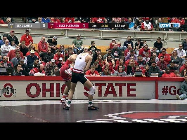 133 LBS: Jens Lantz (Wisconsin) vs. #6 Luke Pletcher (Ohio State)