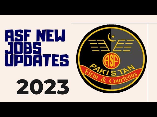 ASF New Jobs 2023/best video 2023