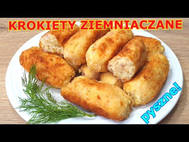 Niesamowicie pyszne krokiety ziemniaczane  Incredibly delicious potato croquettes - the best