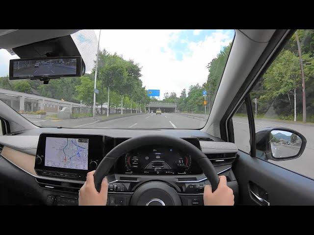 【試乗動画】2021 新型 日産 ノート オーラ e-POWER G FOUR leather edition 4WD 市街地/郊外試乗
