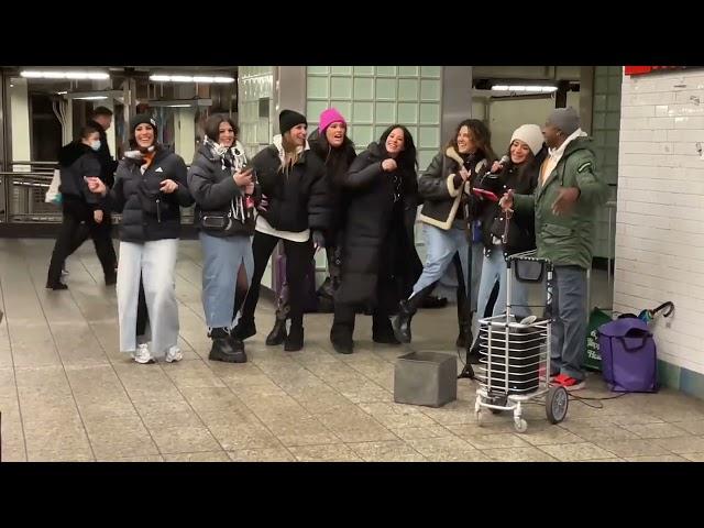 Let it be -Times Square subway-