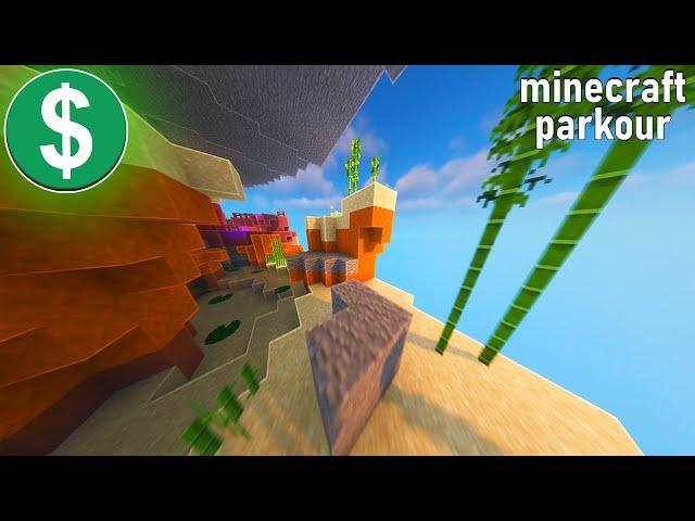 Minecraft Parkour Gameplay NO COPYRIGHT