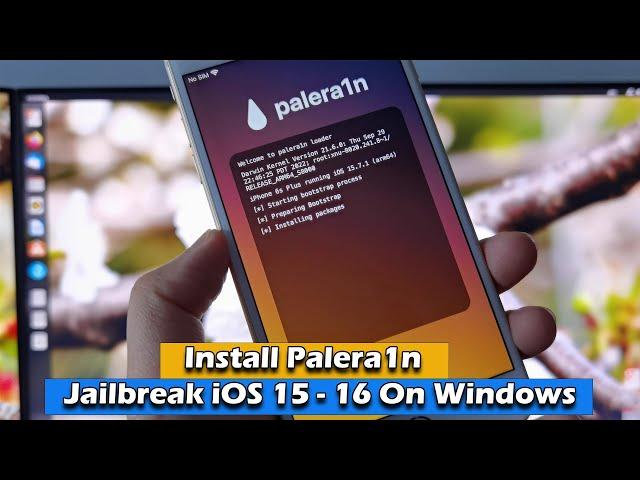 How To Install Palera1n Jailbreaki iOS 15 - 16 On Windows