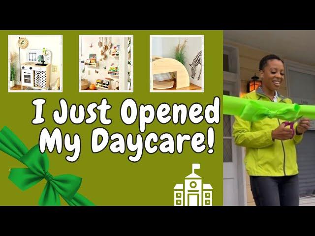 (Short) Story Time | From Home Daycare Provider to Daycare Center Owner | Behind the Scenes